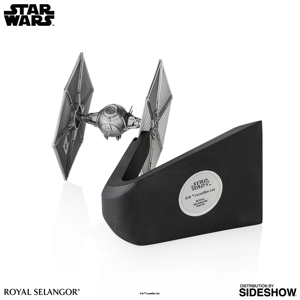 SW Imperial Tie Fighter Pewter Collectable Statue 6