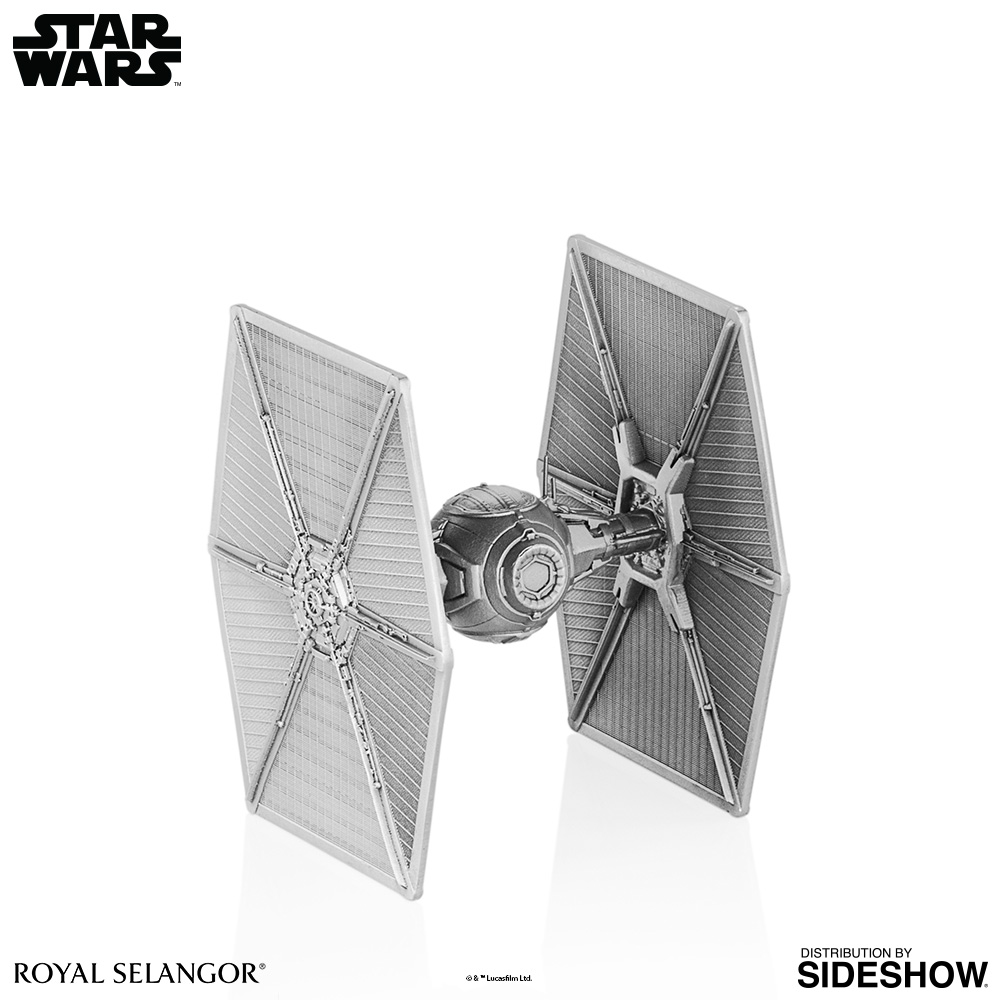 SW Imperial Tie Fighter Pewter Collectable Statue 3