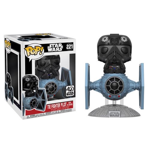 SW FP Tie Fighter with Pilot BH Toy