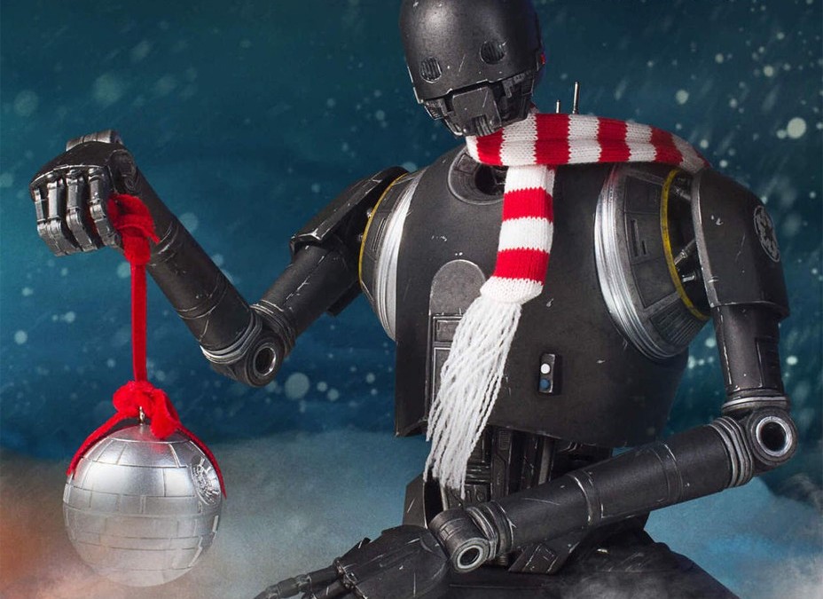 New Rogue One K-2SO Holiday Deluxe Mini Bust now available for pre-order