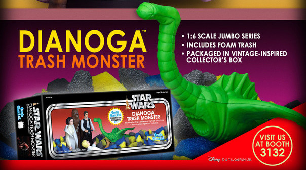 New Exclusive Dianoga Trash Monster Jumbo Figure now available for pre-order on Gentlegiantltd.com