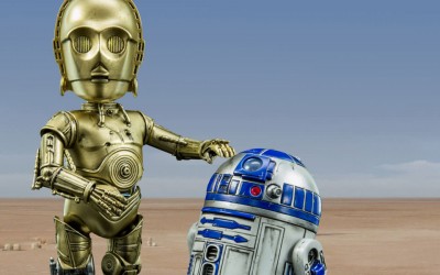 New Star Wars C-3PO and R2-D2 Hybrid Metal Figure Set available on DisneyStore.com