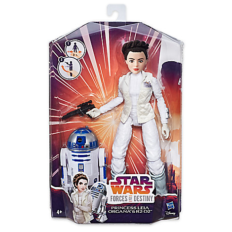 TFOD Princess Leia Organa & R2-D2 figure set 1