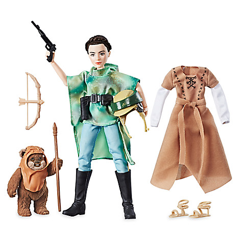 TFOD Princess Leia Organa & Wicket the Ewok figure set 3