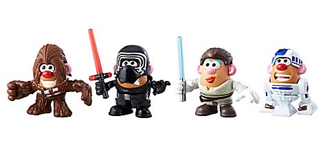 New Force Awakens Mr. Potato Head Mini Multi-Pack available on DisneyStore.com