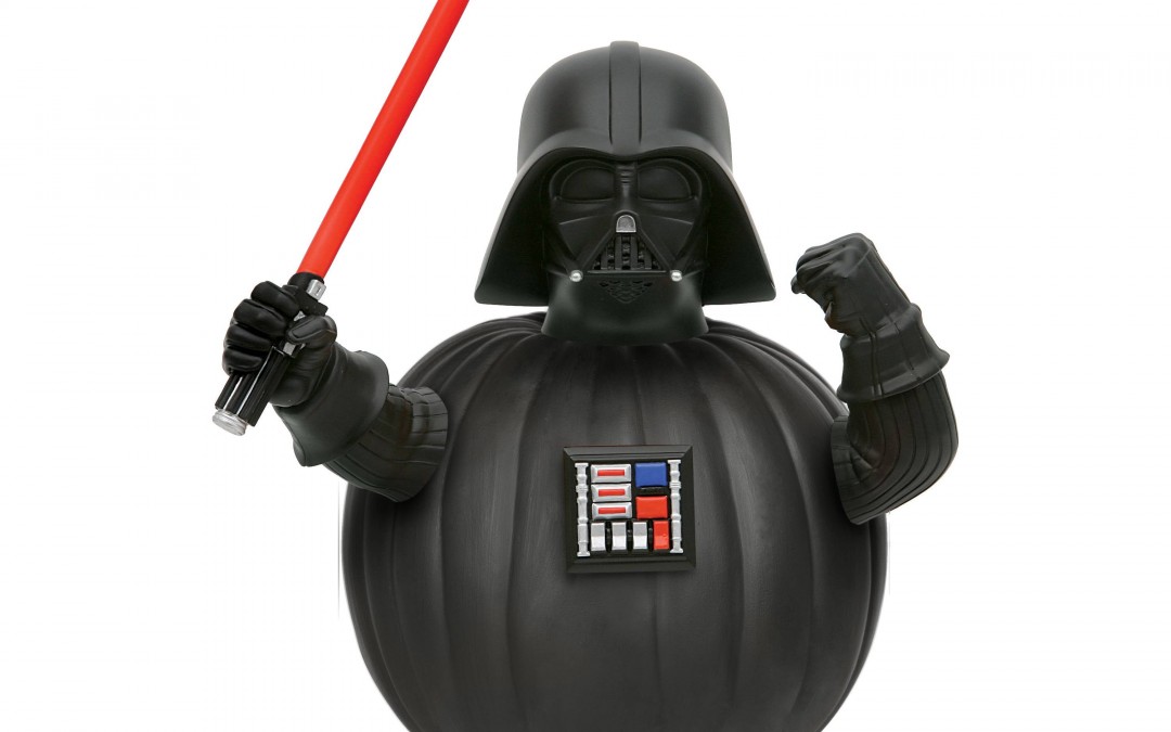 New Star Wars Darth Vader Pumpkin Decorating Push-Ins available on Walmart.com