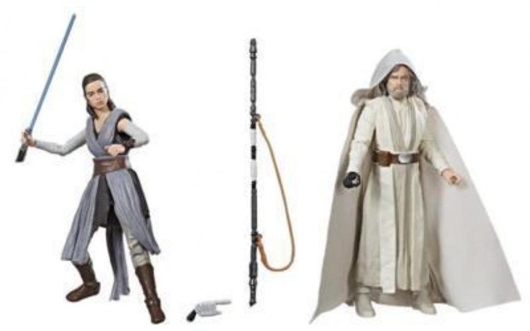 New Exclusive The Last Jedi Black Series Rey and Luke Figures now available on Walmart.com price revealed!