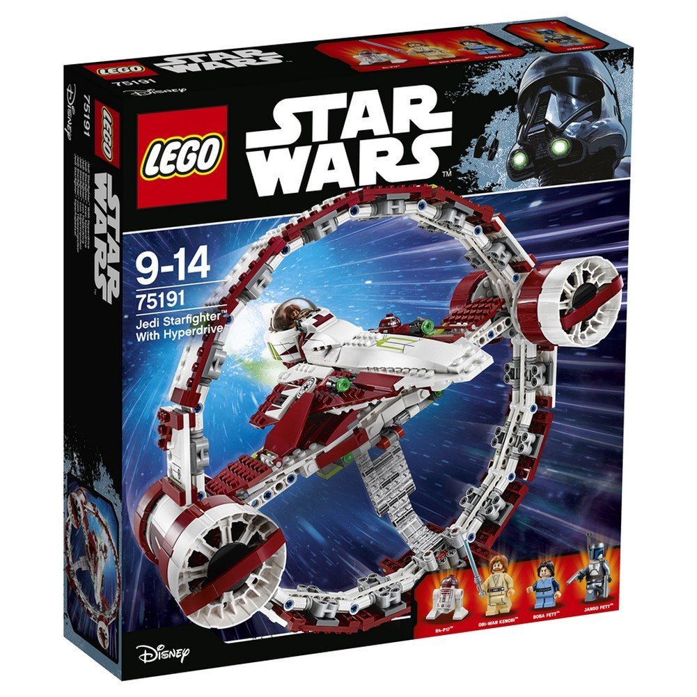 RO (AOTC) Jedi Starfighter with Hyperdrive Lego Set 1