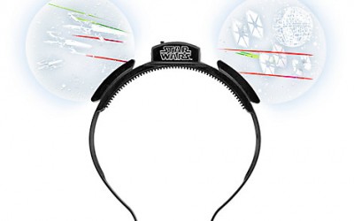 New Star Wars themed Light-Up Mouse Ears Headband available on DisneyStore.com