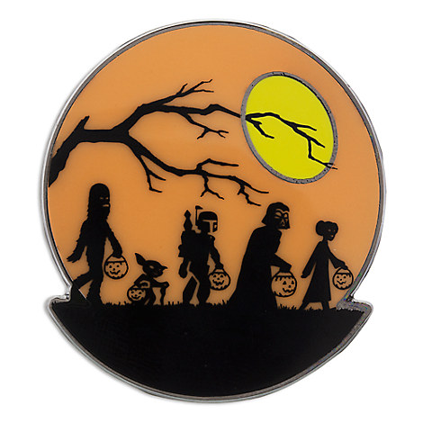 New Star Wars Silhouette Halloween Pin available on DisneyStore.com