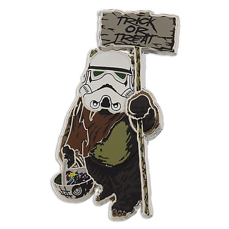 SW Ewok Halloween Pin