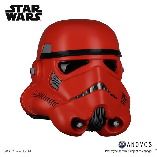 crimson stormtrooper helmet