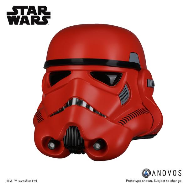 SW Imperial Crimson Stormtrooper Helmet Accessory 3