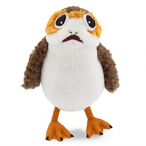 big feet porg plush