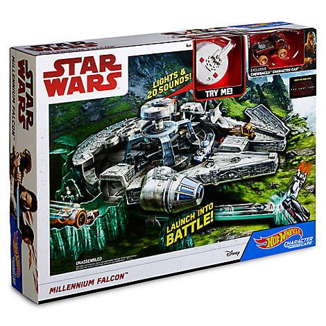 TLJ Hot Wheels Millennium Falcon Track Set 1