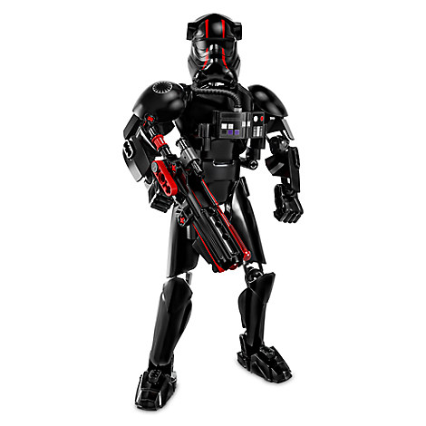 TLJ First Order Tie Fighter Pilot Buildable Figure Lego Set 3