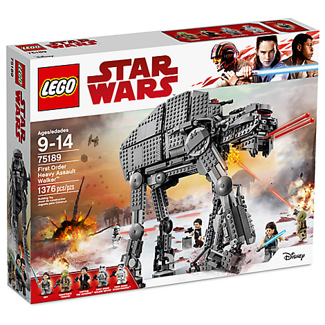 TLJ First Order Heavy Assault Walker Lego Set 2