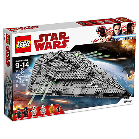 TLJ First Order Star Destroyer Lego Set 2