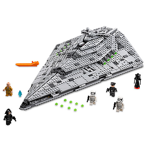 TLJ First Order Star Destroyer Lego Set 4