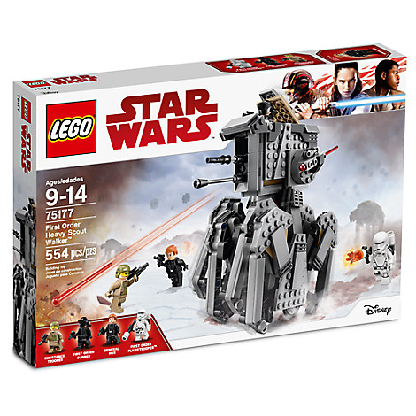 TLJ First Order Heavy Scout Walker Lego Set 2