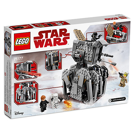 TLJ First Order Heavy Scout Walker Lego Set 3
