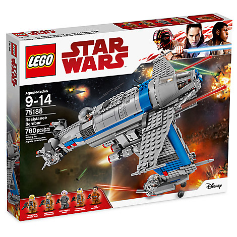 TLJ Resistance Bomber Lego Set 1