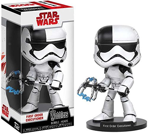 TLJ First Order Executioner Trooper Funko Wobbler Bobble Head Toy 1