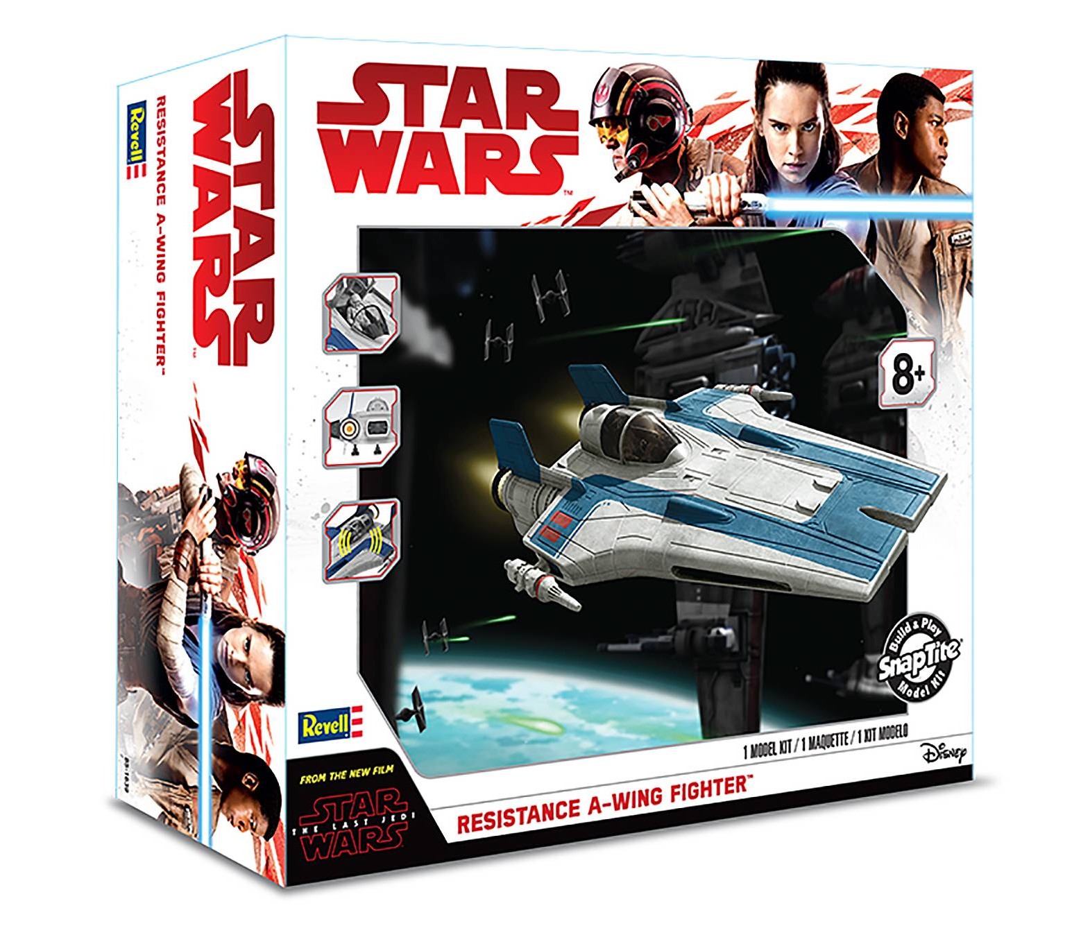 TLJ Build and PlayResistance A-Wing Fighter Model Kit 1