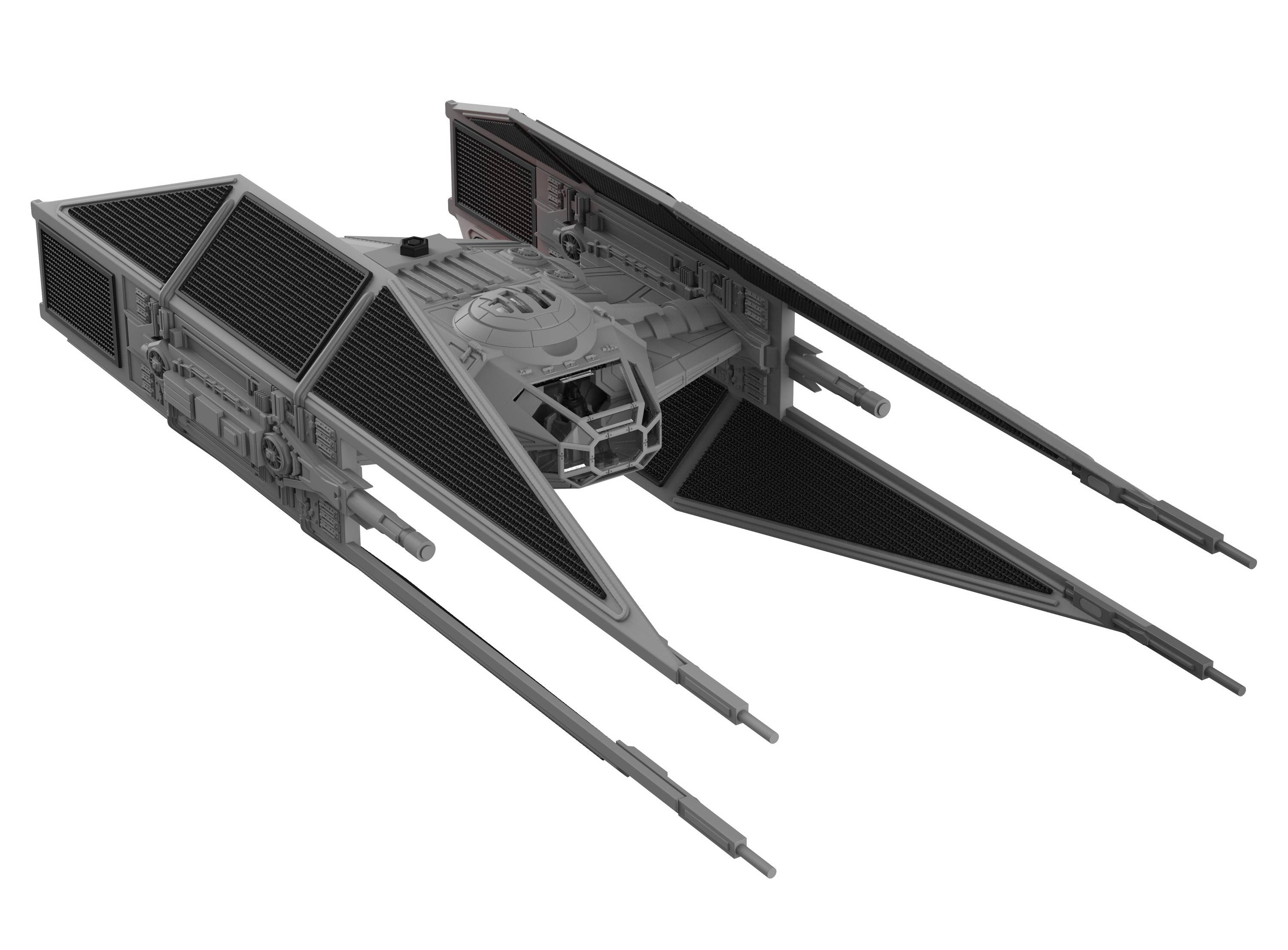 Build and Play Kylo Ren's TIE Fighter Model Kit 3