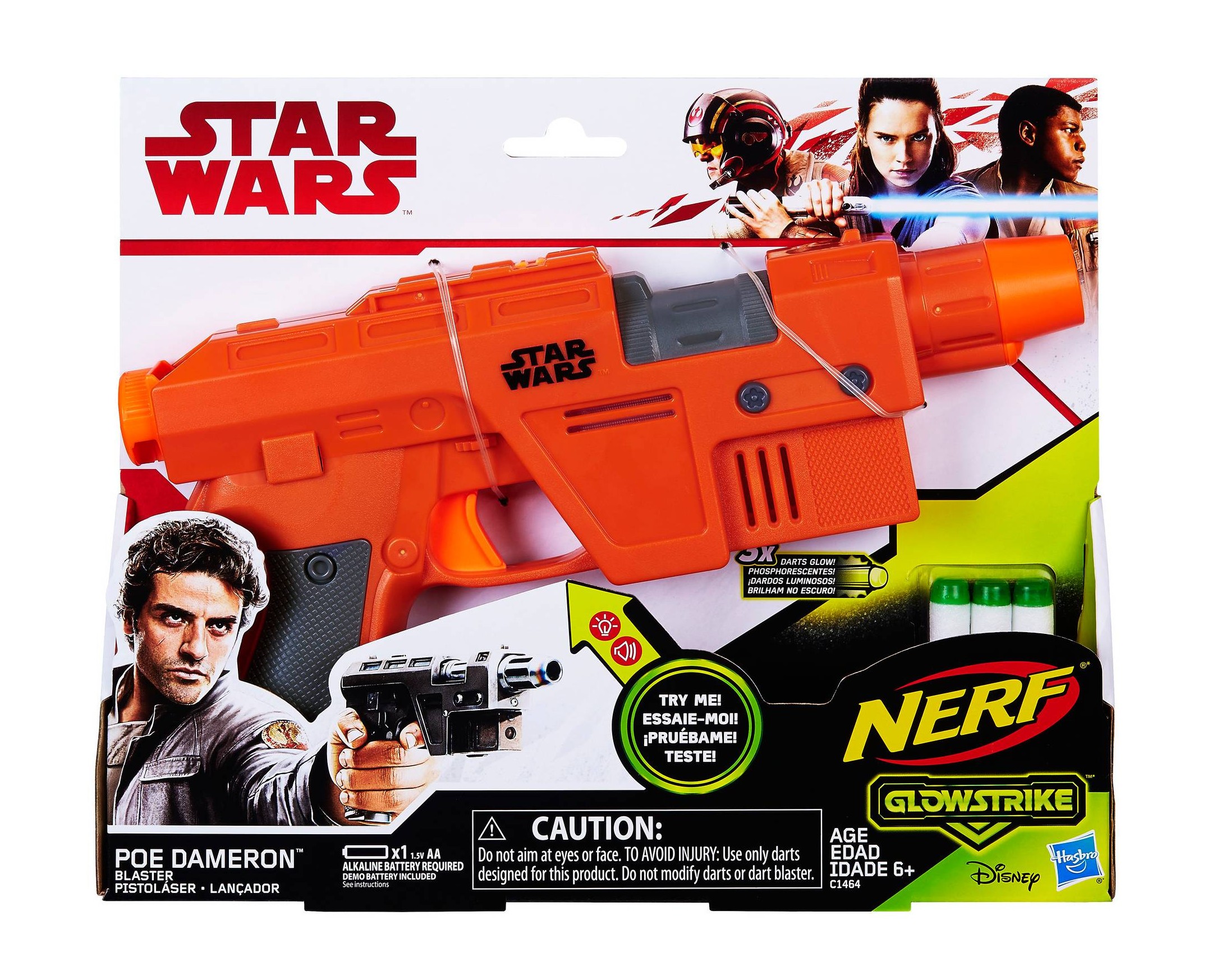 TLJ Poe Dameron Nerf Blaster 1