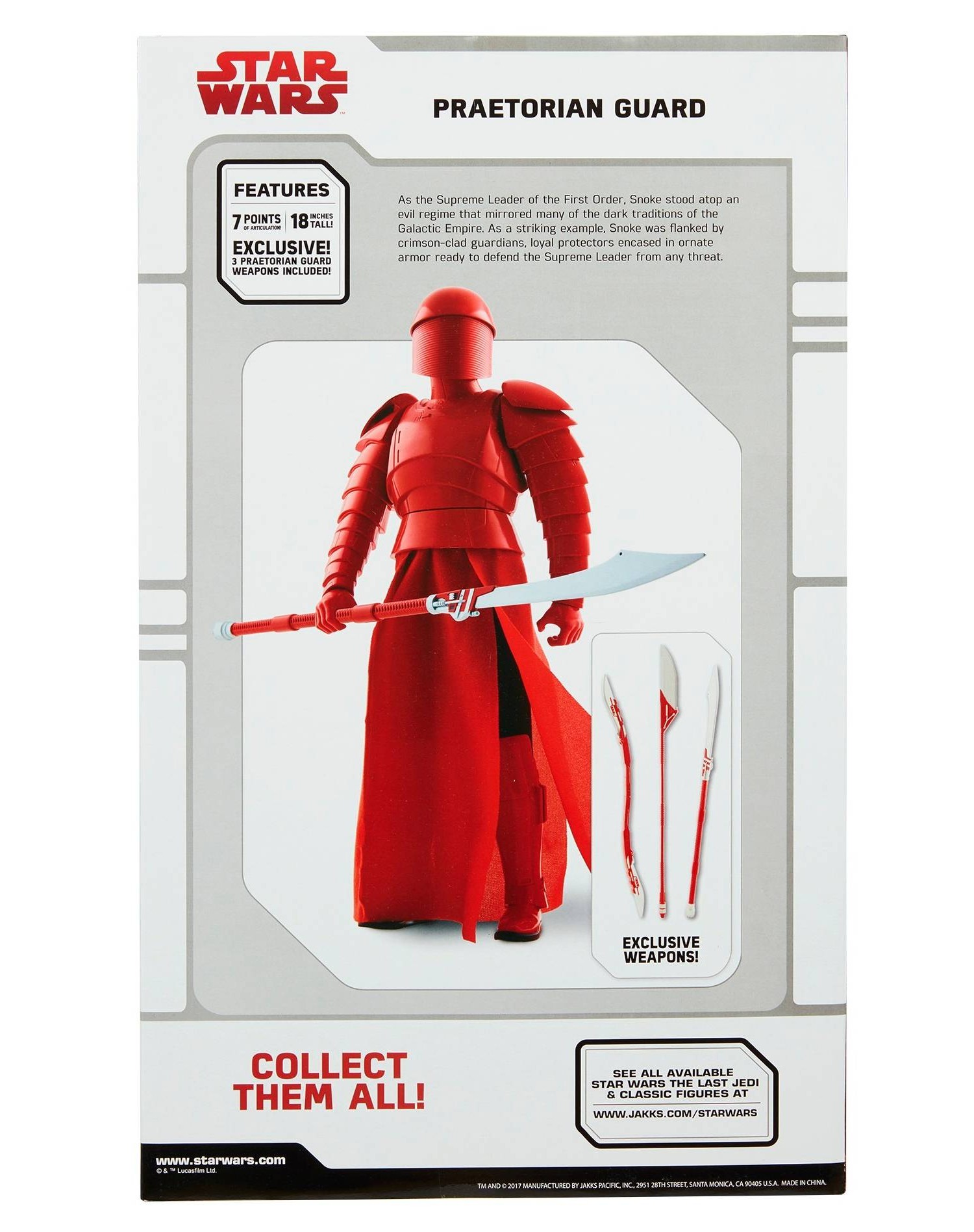 TLJ Praetorian Guard 18" Figure 2