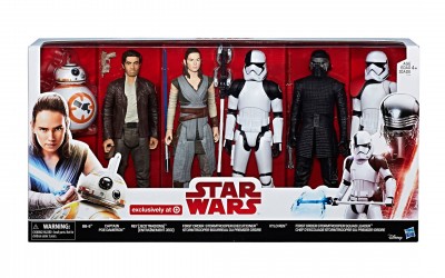 New Last Jedi 12" Figure 6-Pack available on Walmart.com