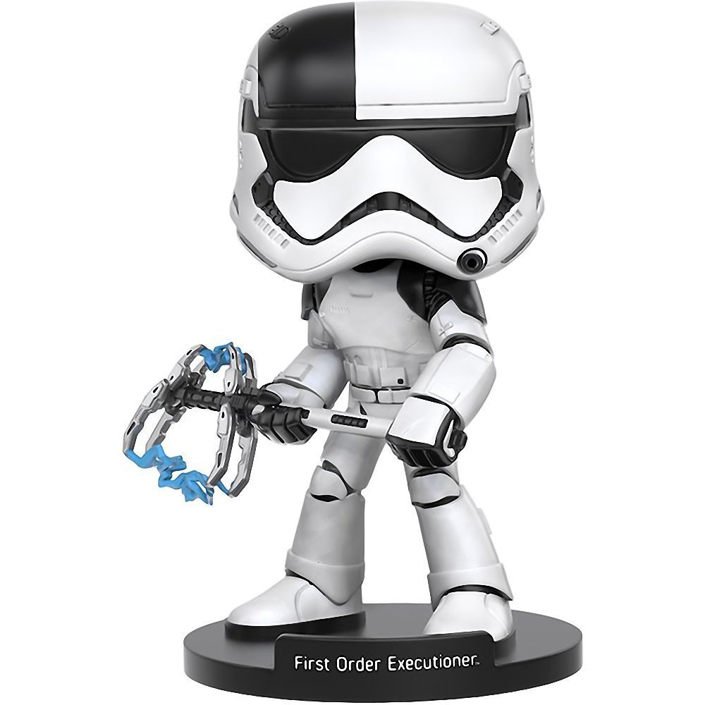 TLJ First Order Executioner Trooper Funko Wobbler Bobble Head Toy 2