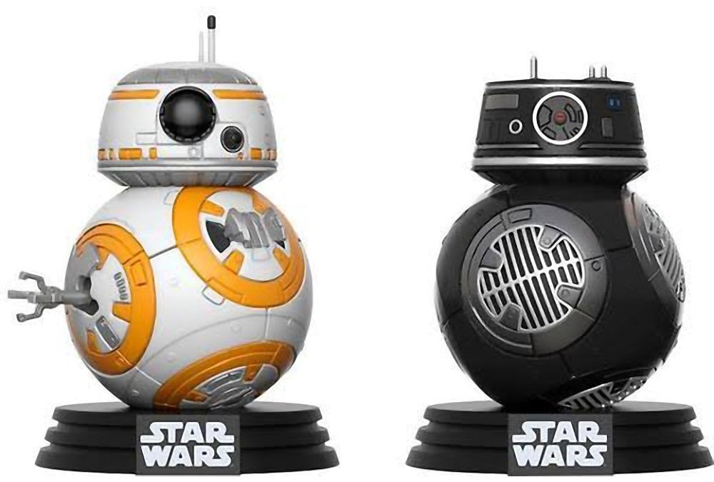 New Last Jedi Exclusive Funko POP! BB-8 & BB-9E Bobble Head 2-Pack available on Walmart.com