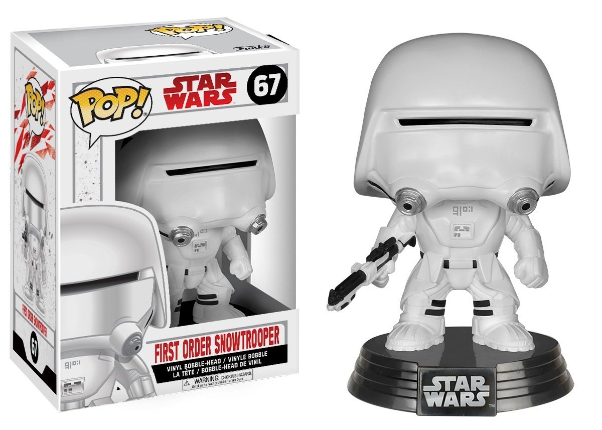 TLJ First Order Snowtrooper Funko Pop! bobble head toy
