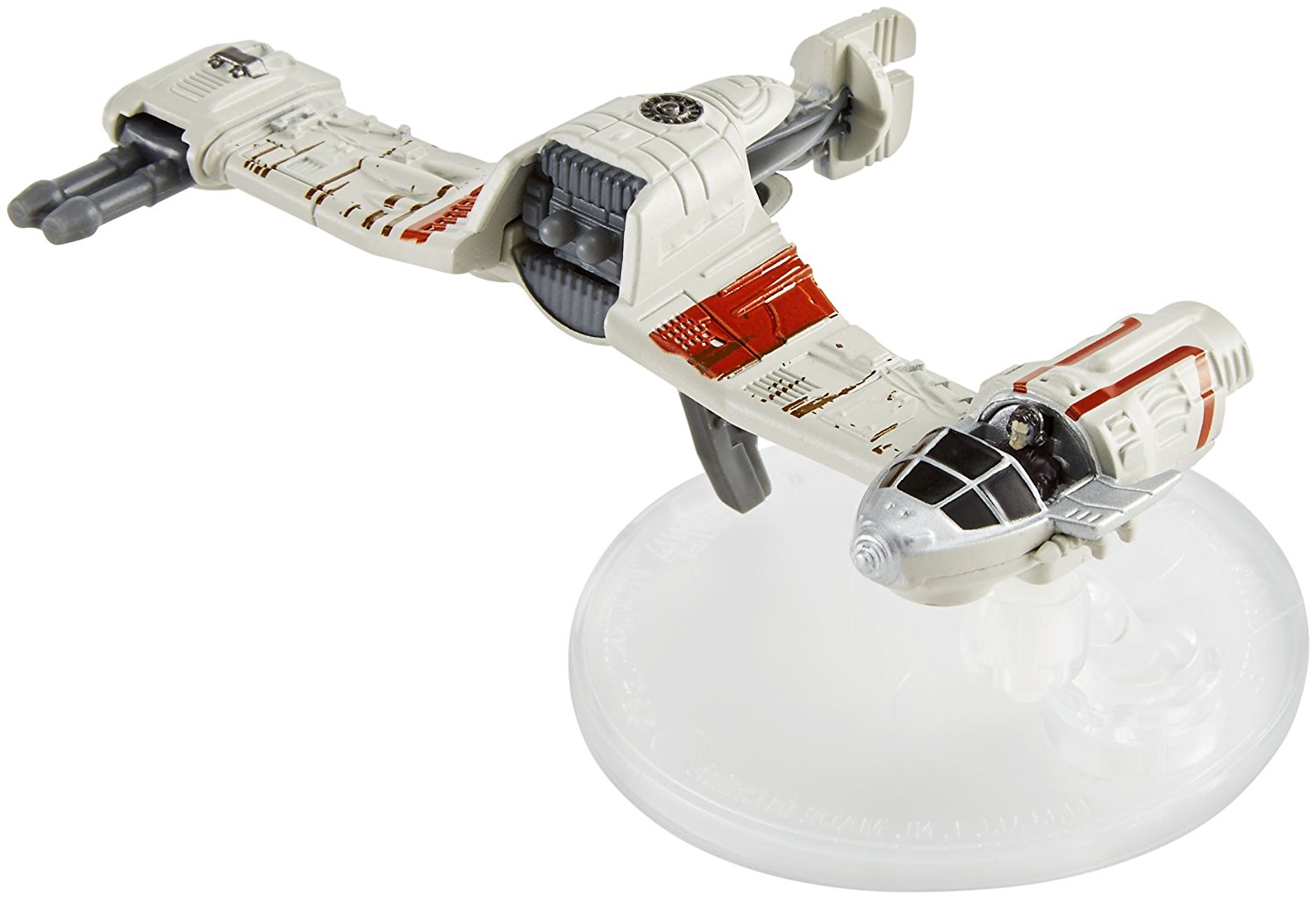 TLJ Hot Wheels Poe's Ski Speeder Vehicle Toy 2