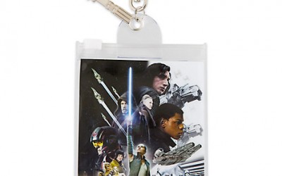 New Last Jedi Pin Lanyard Pouch with Charm available on DisneyStore.com