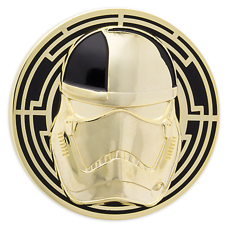 TLJ First Order Judicial Stormtrooper Gold Pin