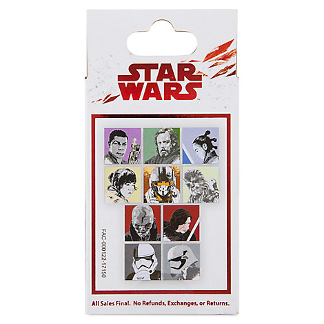 TLJ Mystery Pin Set 1