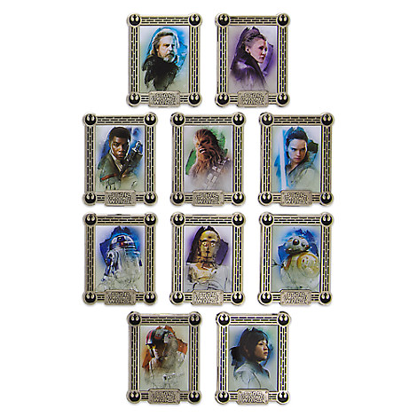 TLJ The Resistance Mystery Pin Set 3