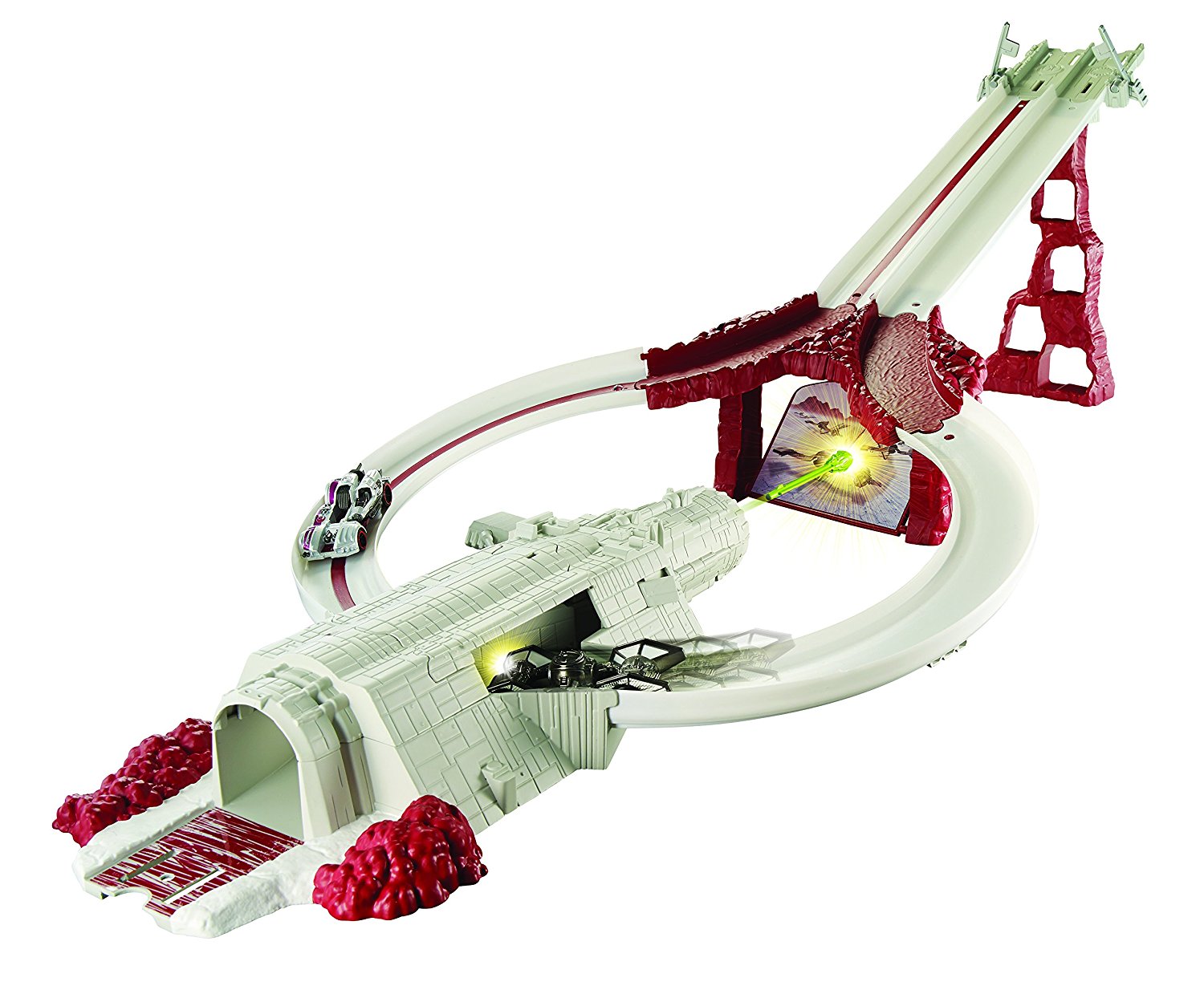 TLJ Hot Wheels Crait Assault Raceway Track Set 2