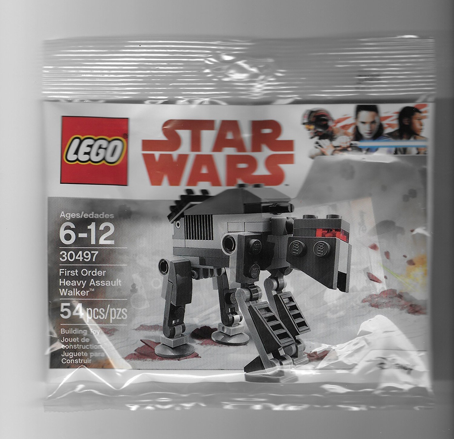 TLJ First Order Heavy Assault Walker Polybag Lego Set