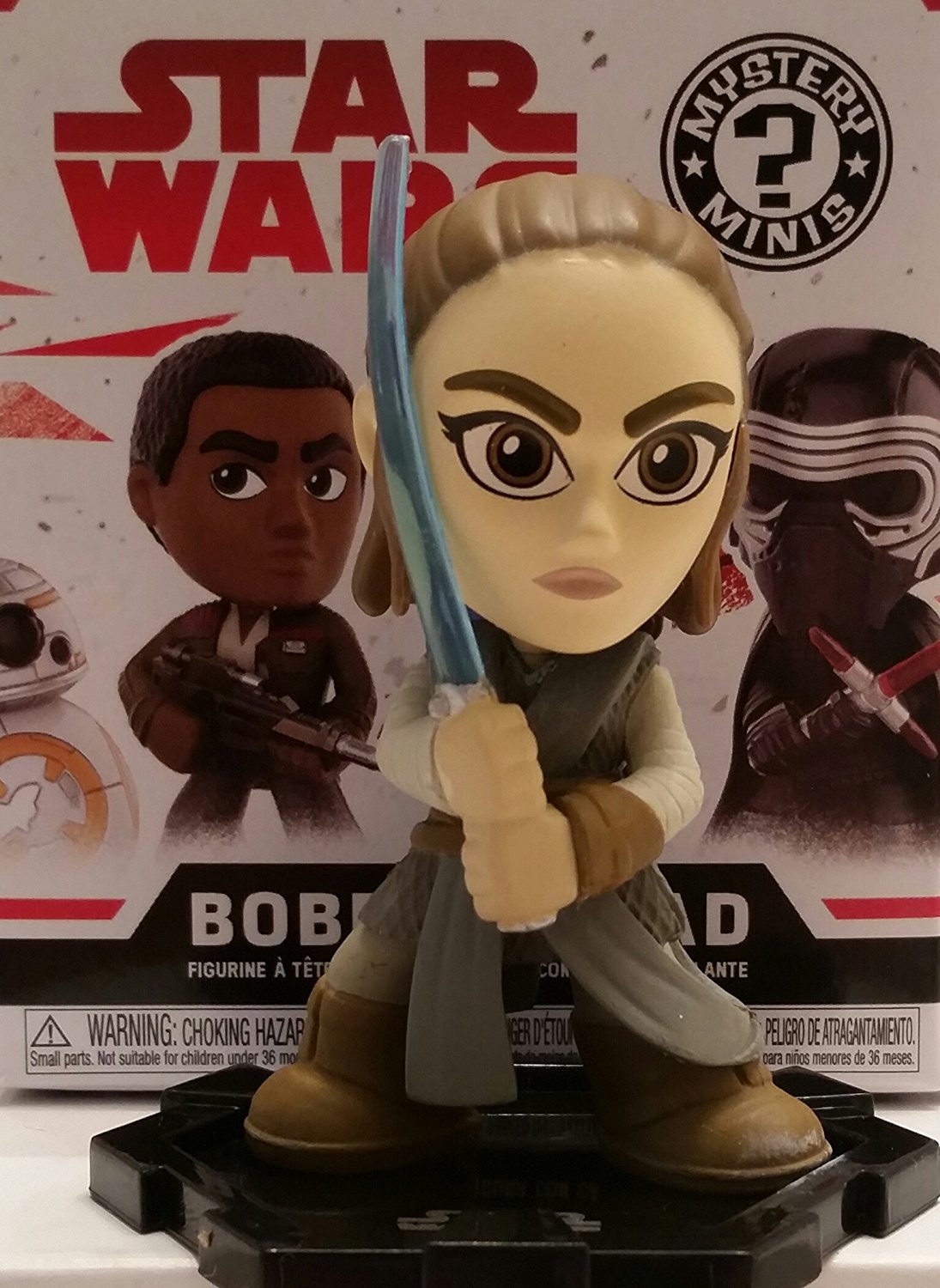 TLJ Rey Funko Pop! Mystery Mini Bobble Head Toy