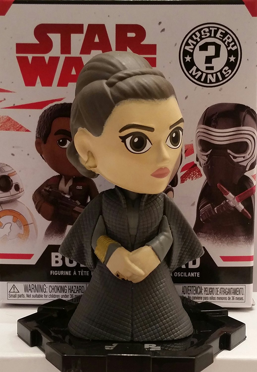 TLJ Princess Leia Mystery Mini Funko Pop! Bobble Head Toy