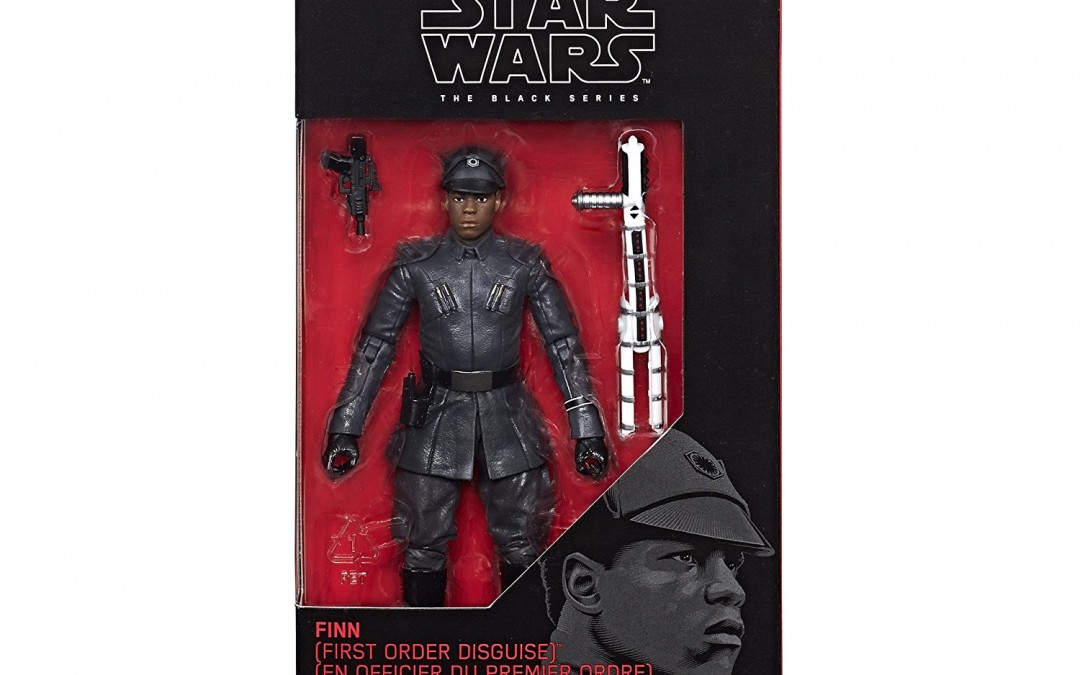 New Last Jedi Finn (First Order Disguise) 6" Black Series Figure available on Walmart.com