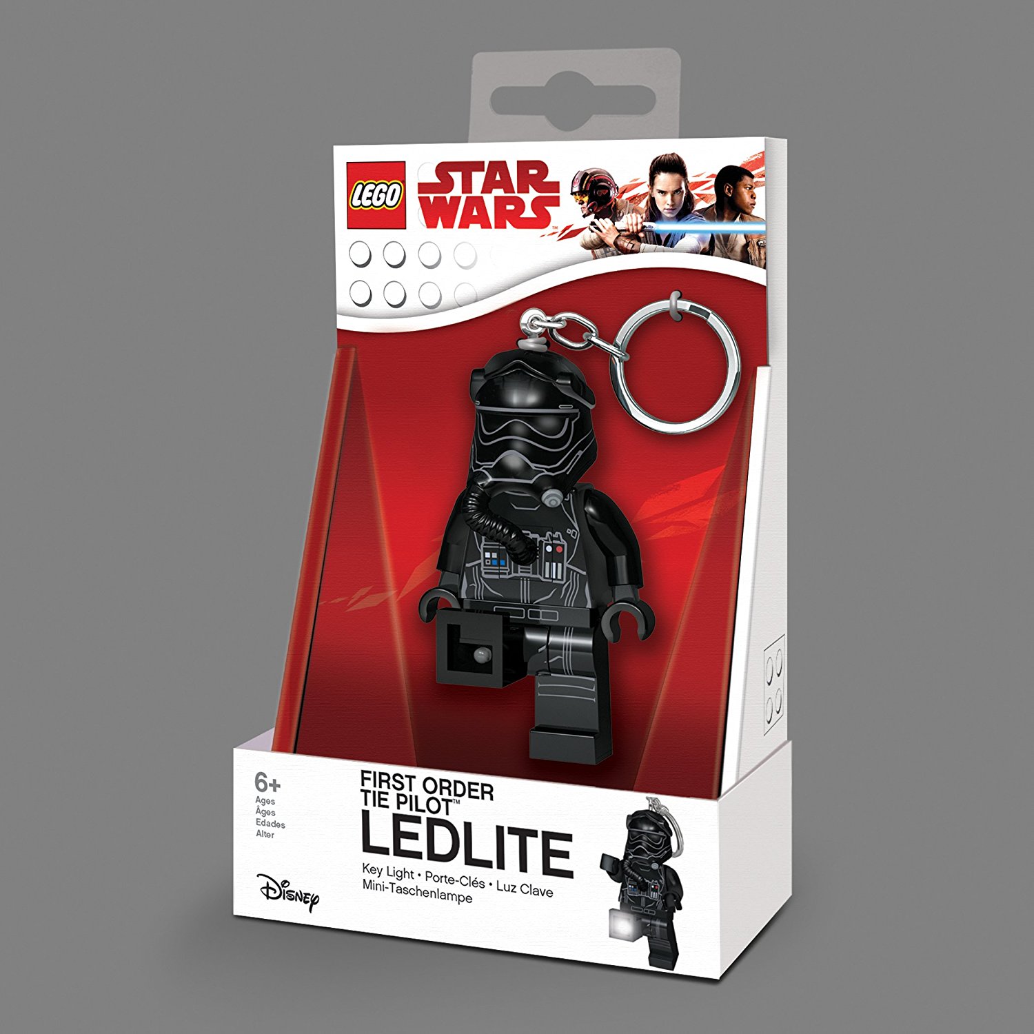 TLJ First Order Tie Fighter Pilot LED Key Light 1