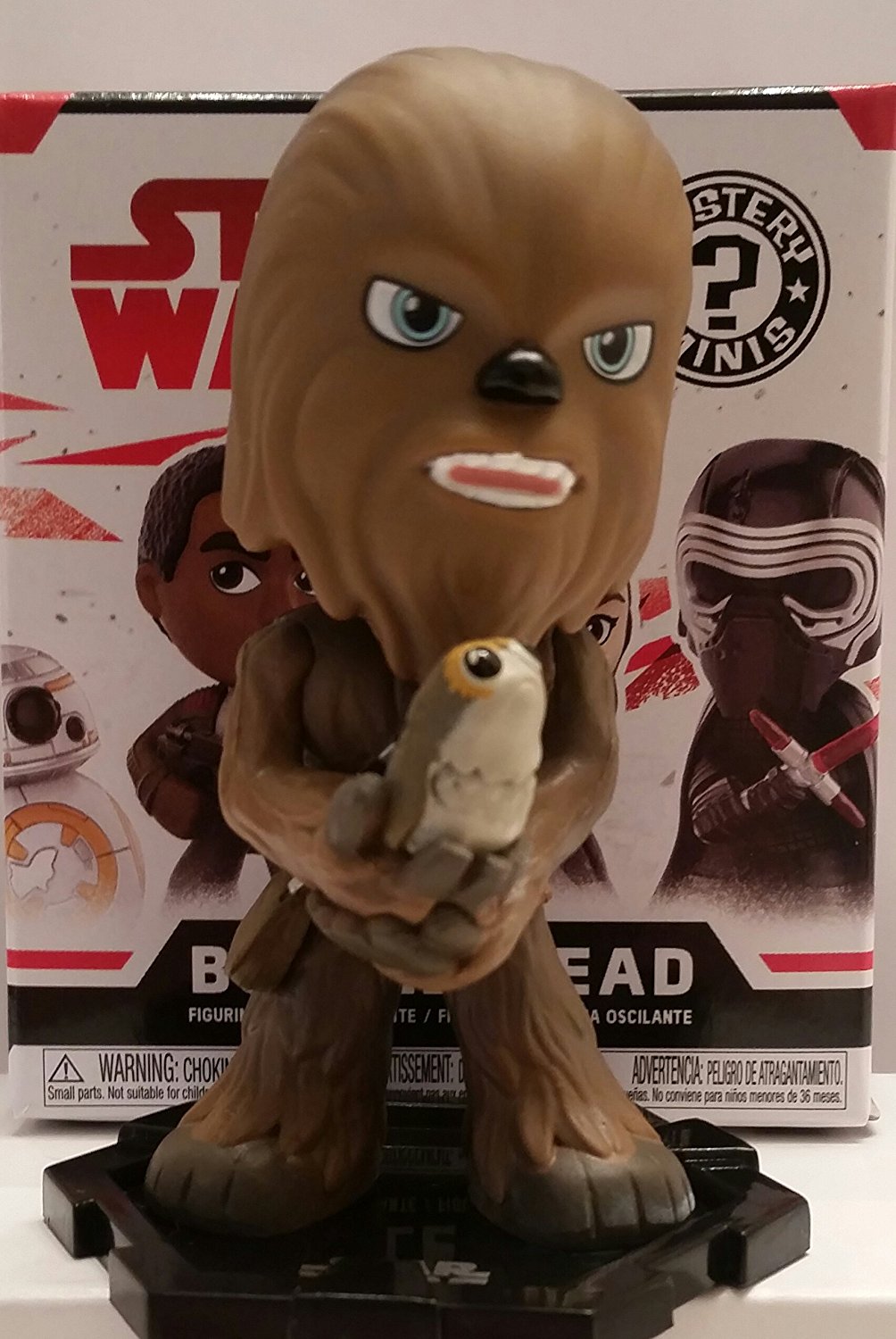 TLJ Chewbacca Mystery Mini Funko Pop! Bobble Head Toy