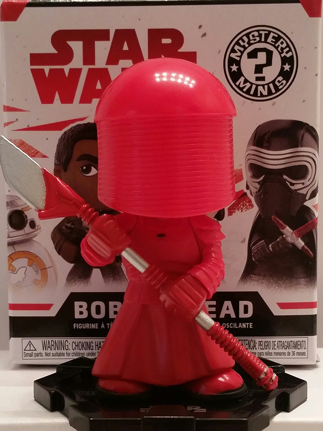 TLJ Praetorian Guard Mystery Mini Bobble Head Toy