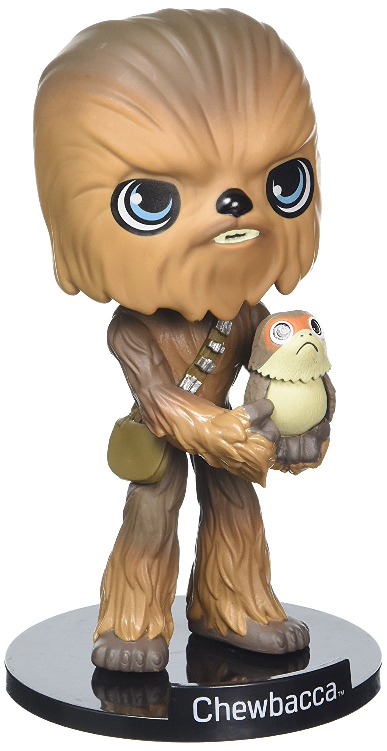 TLJ Chewbacca Funko Wobbler Toy 2