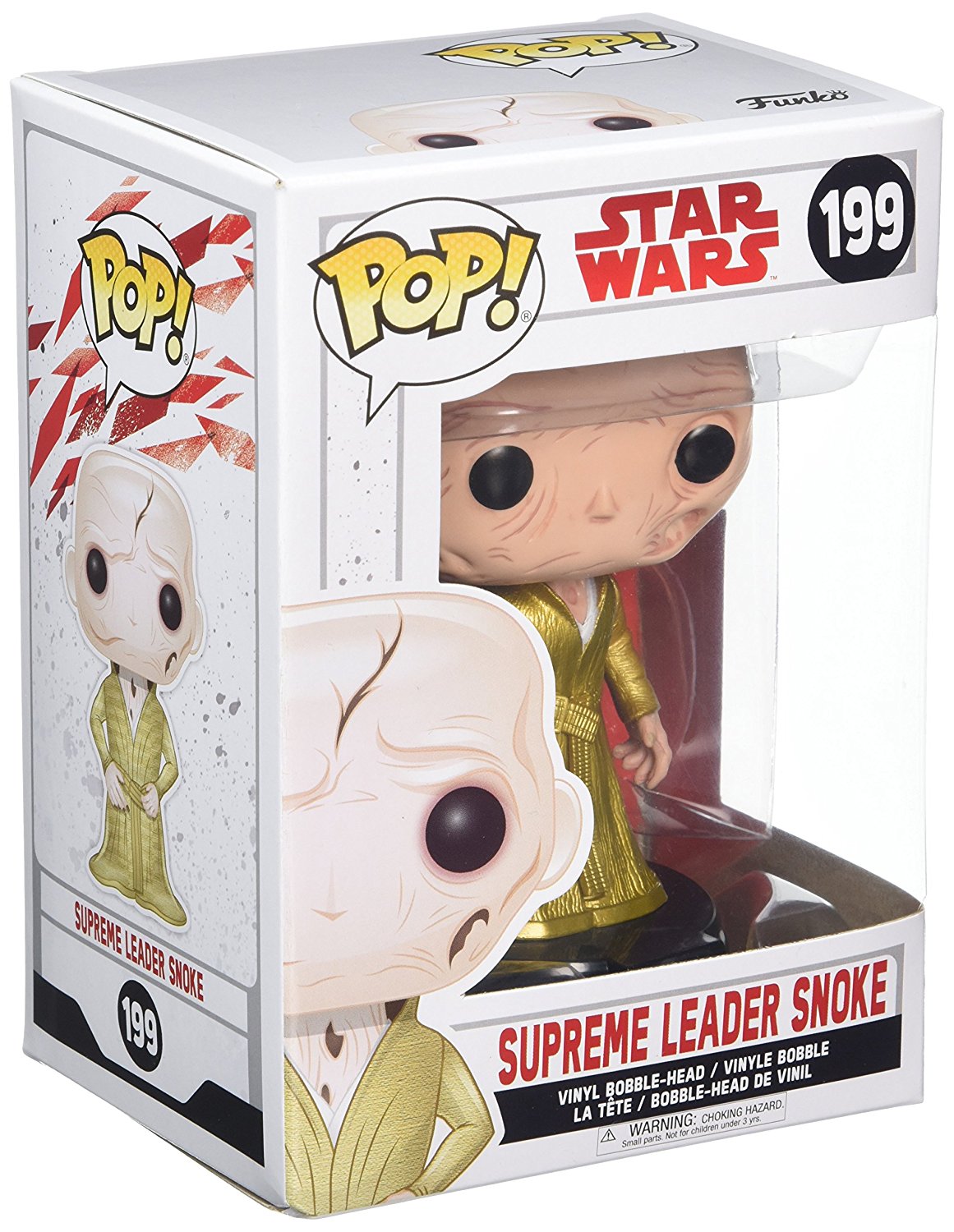 TLJ Supreme Leader Snoke Funko Pop! bobble head toy 2